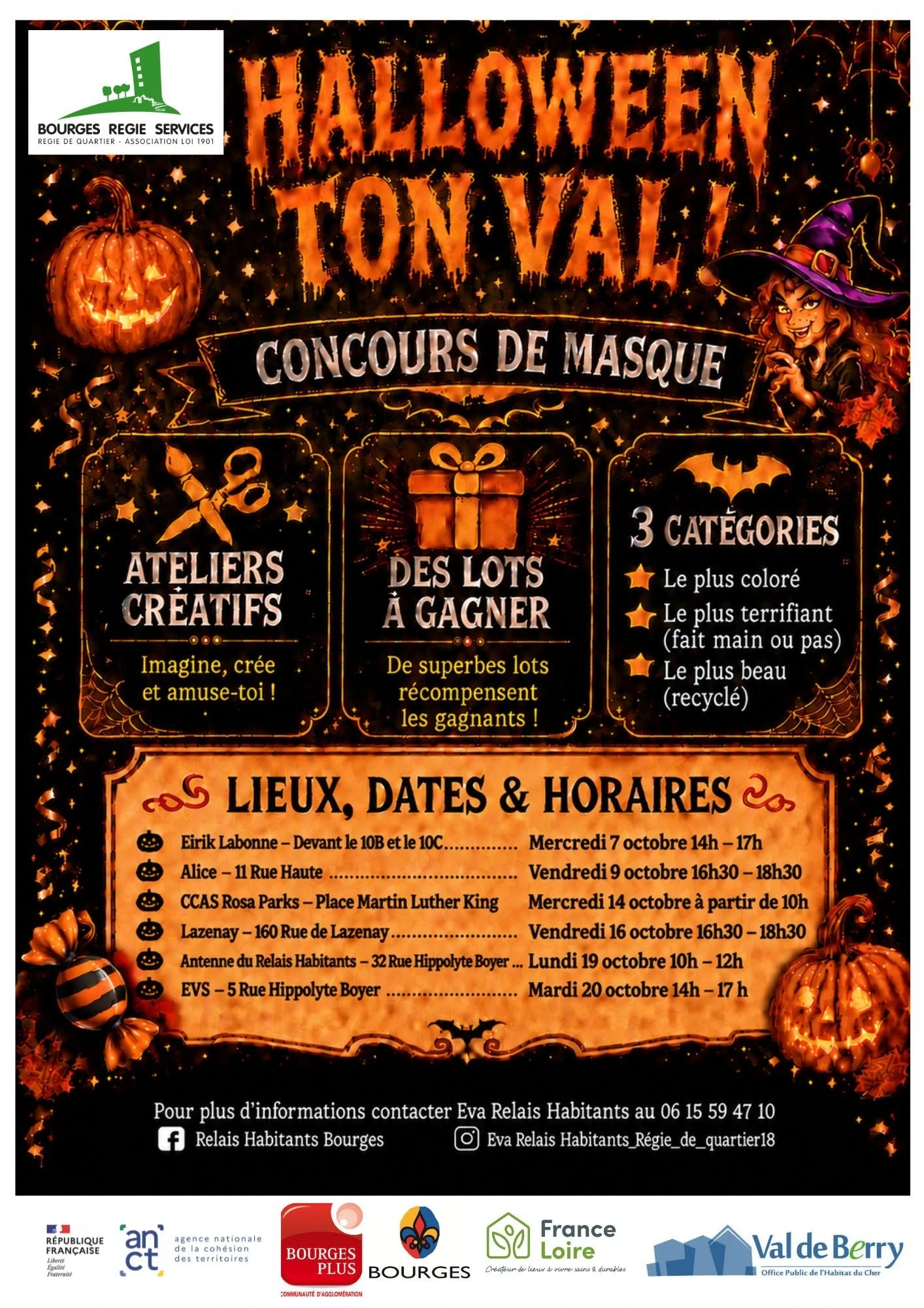 ATELIER - Halloween ton val!
