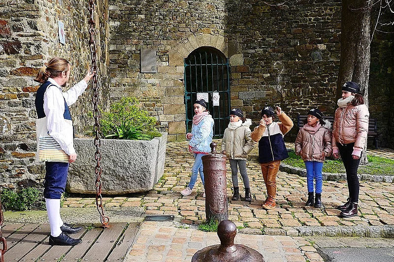 Visite commentée pour les enfants : Pirates et Corsaires, à l'assaut des remparts !