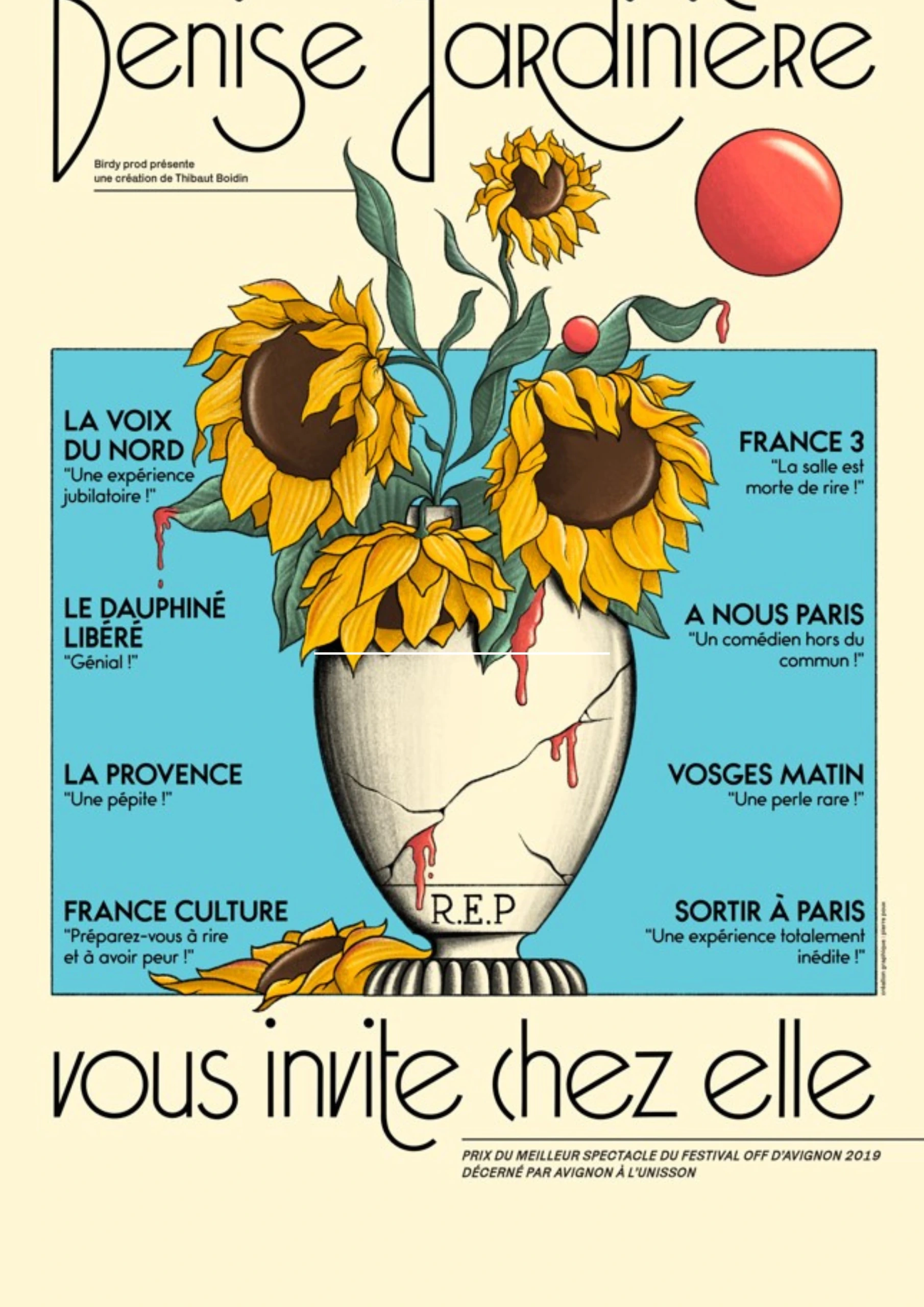 Spectacle - Denise Jardinière vous invite chez elle