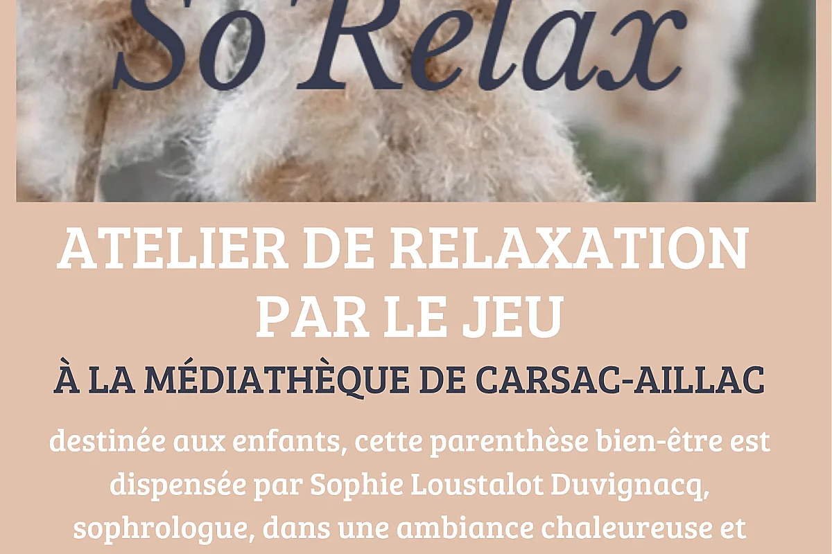 So’Relax – Atelier de relaxation par le jeu