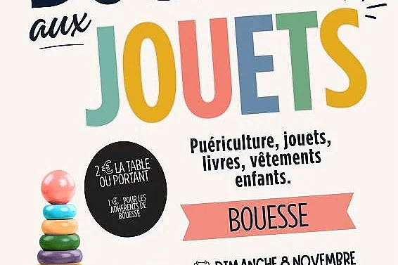 Bourse aux jouets, puériculture et vêtements