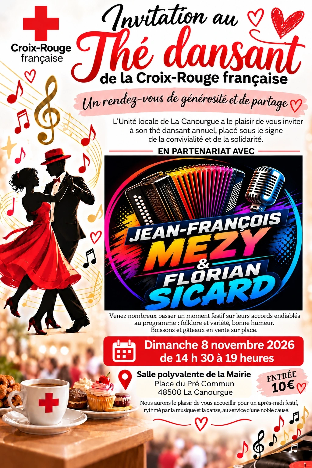 THÉ DANSANT DE LA CROIX ROUGE
