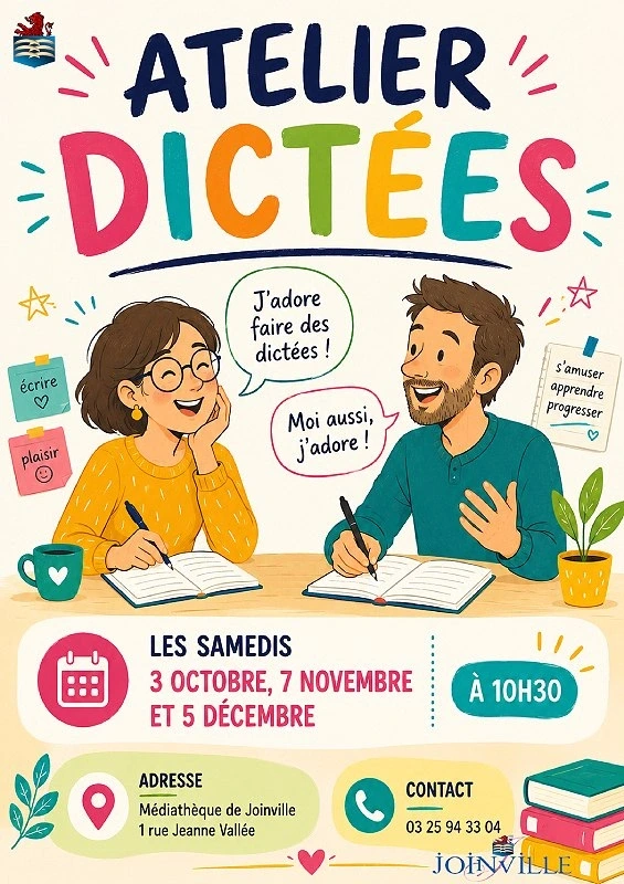 Atelier dictée