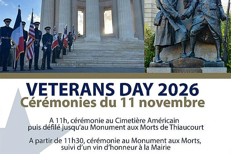 VETERANS DAY : cérémonies du 11 novembre