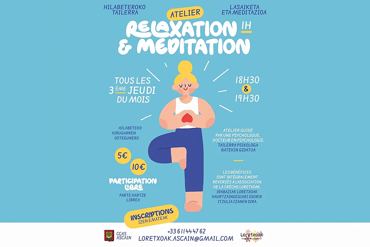 Atelier de relaxation et méditation
