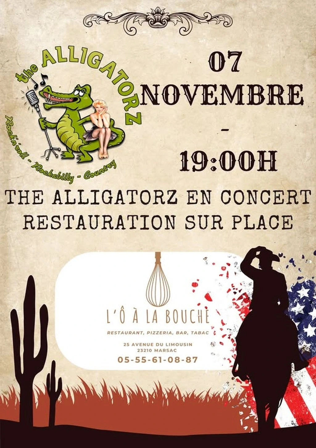 The Alligatorz en Concert