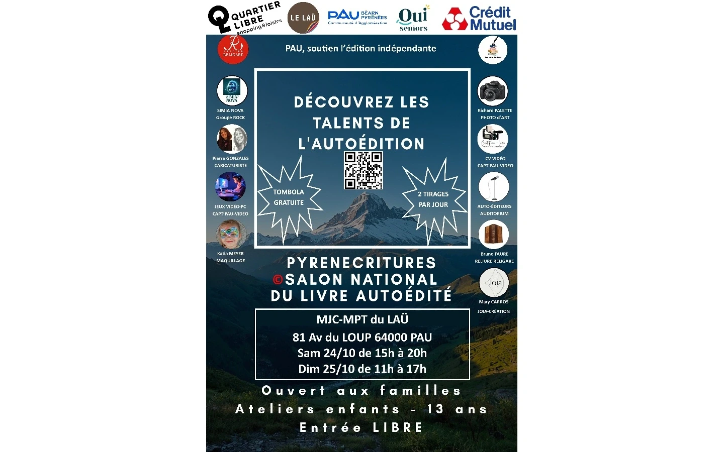 Salon du Livre autoédité PYRENECRITURES
