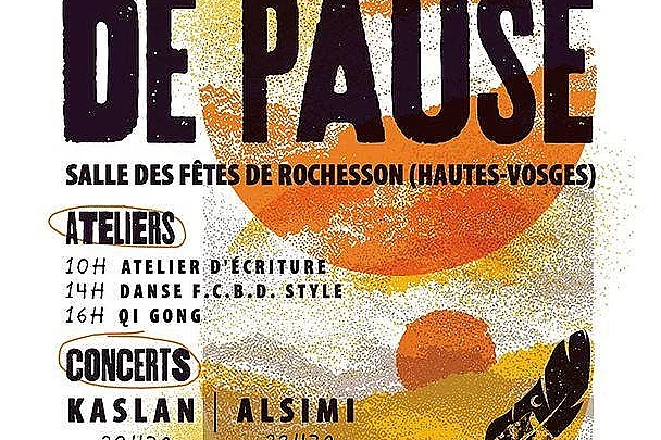 Temps de pause, ateliers concerts repas