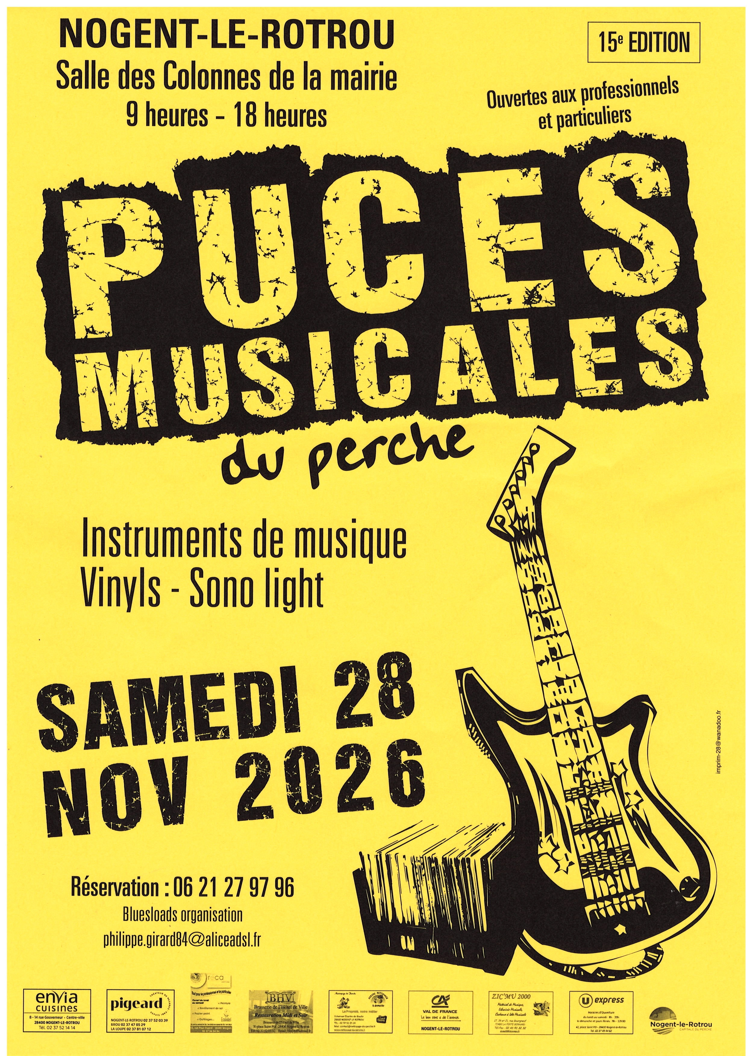 Puces musicales du Perche - 15e édition