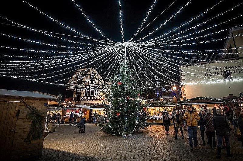 Marché de Noël traditionnel de Riquewihr