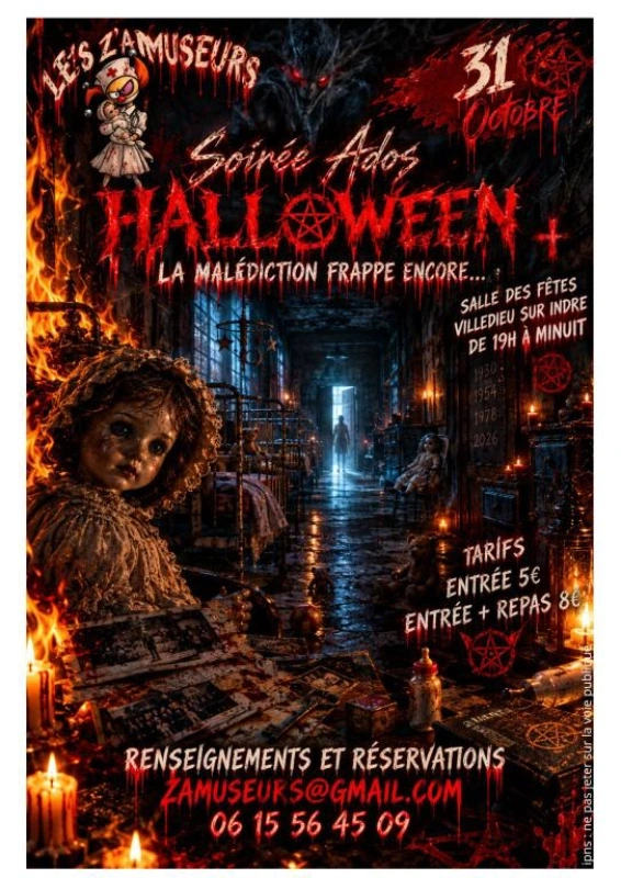 Soirée Halloween Ados