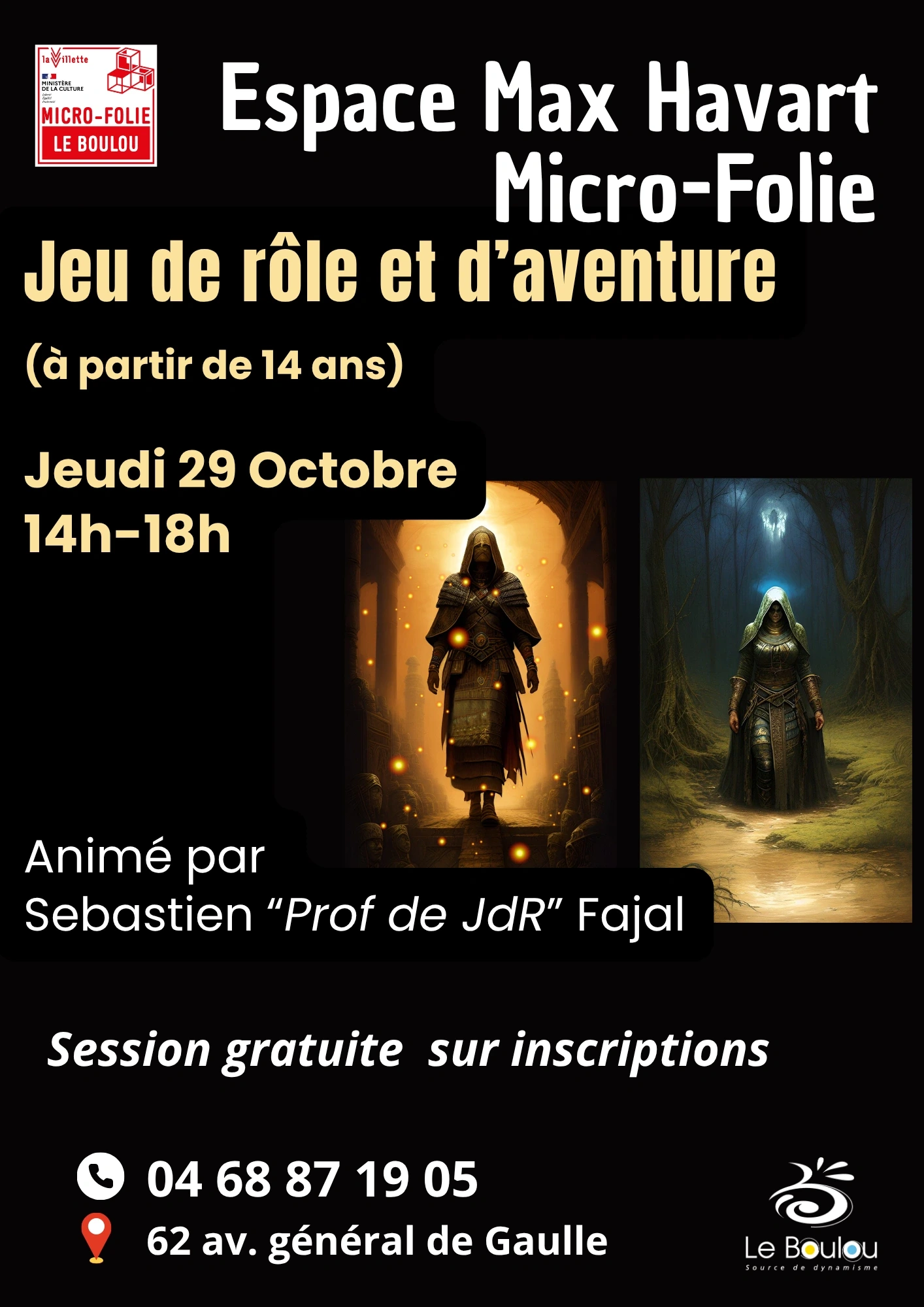 JEU DE RÔLE ET D'AVENTURE