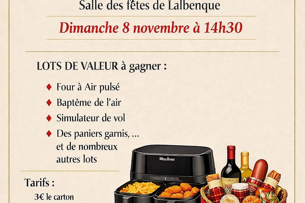 Loto des Heures Douces Lalbenquoises
