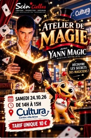Atelier de magie – Yann Magic chez Cultura