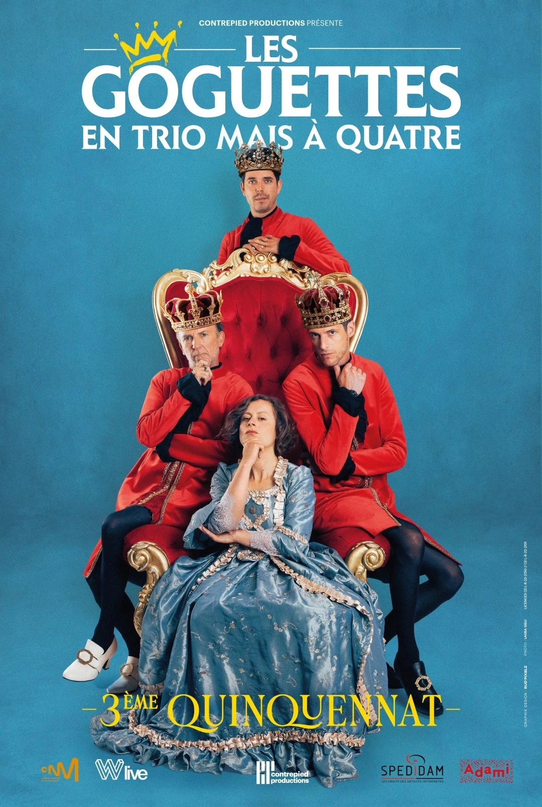 Les Goguettes - "En trio mais à quatre"