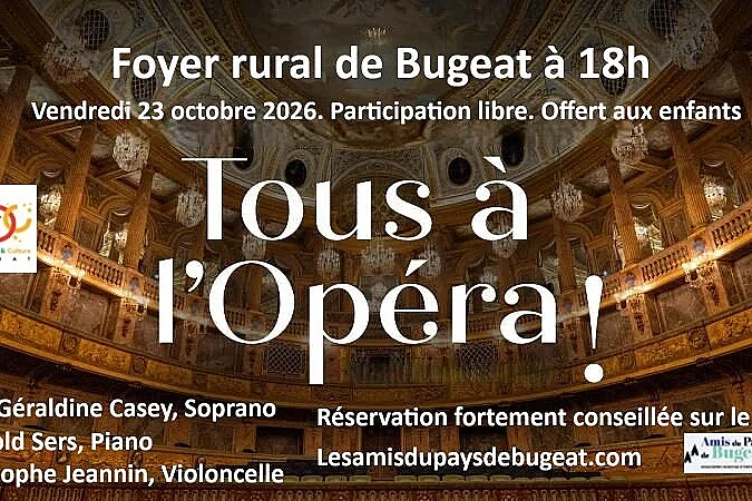 Festival SPOC d'Automne de Bugeat : Tous à l'Opéra