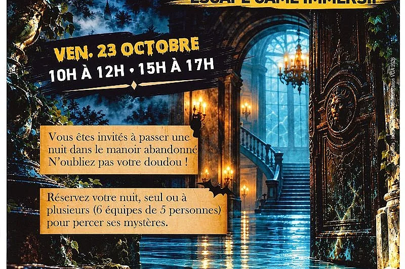 Escape Game immersif à Aquaval : le Manoir abandonné d'Aquaval