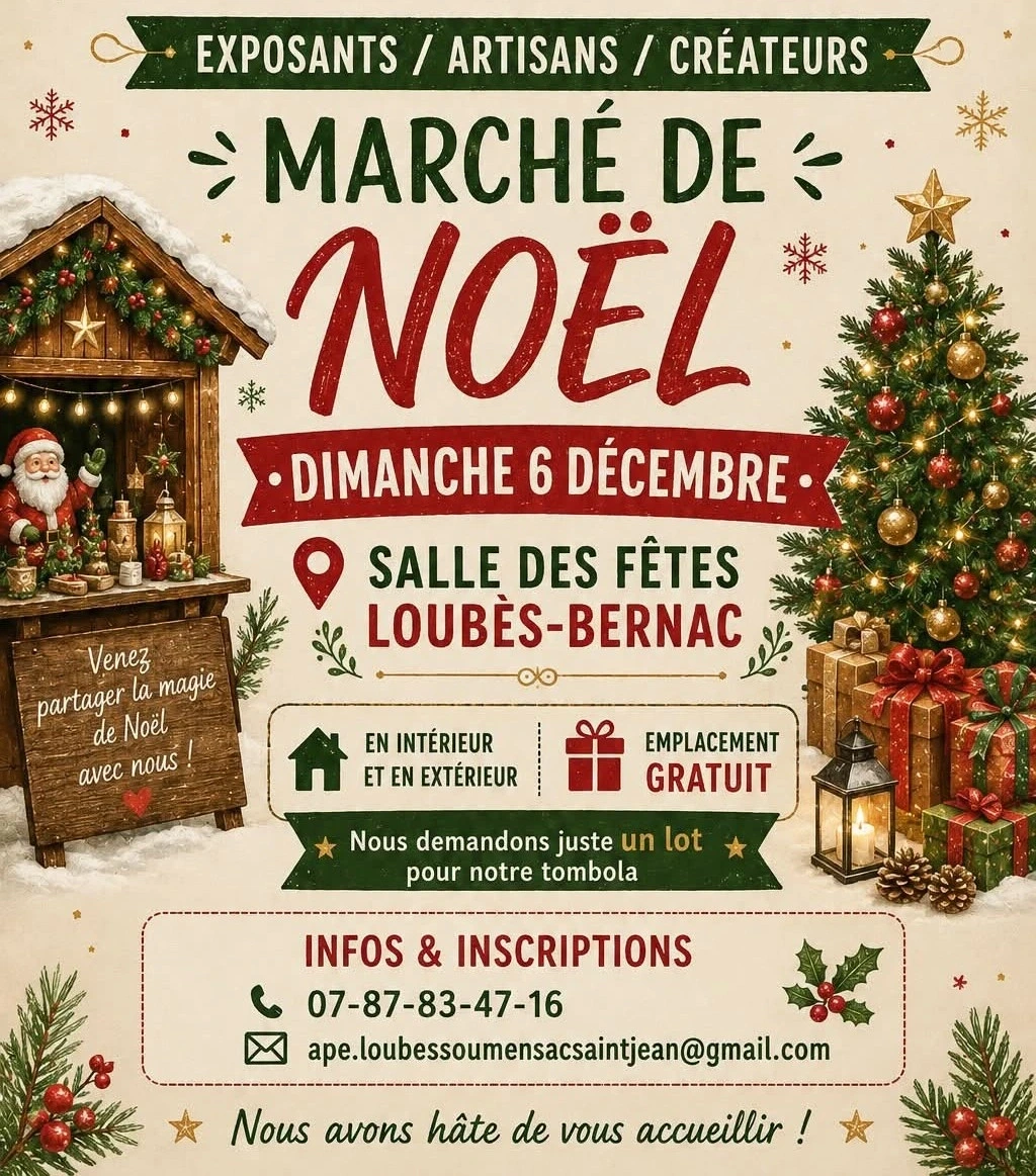 Marché de Noël de Loubès-Bernac