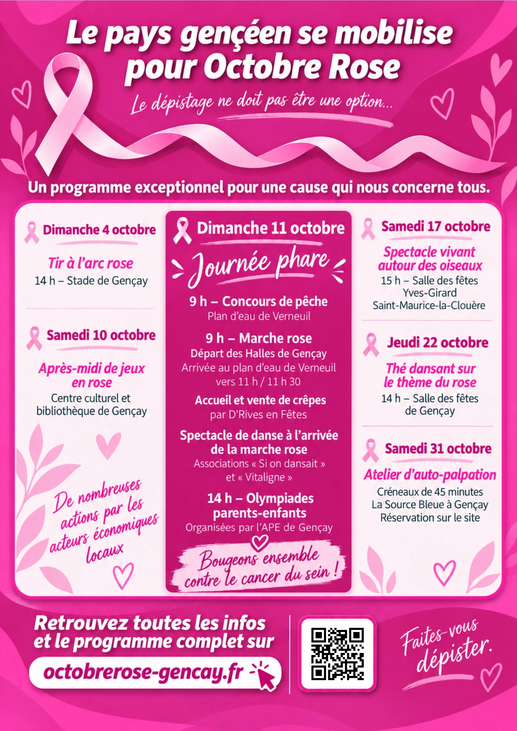 Atelier d'auto-palpation