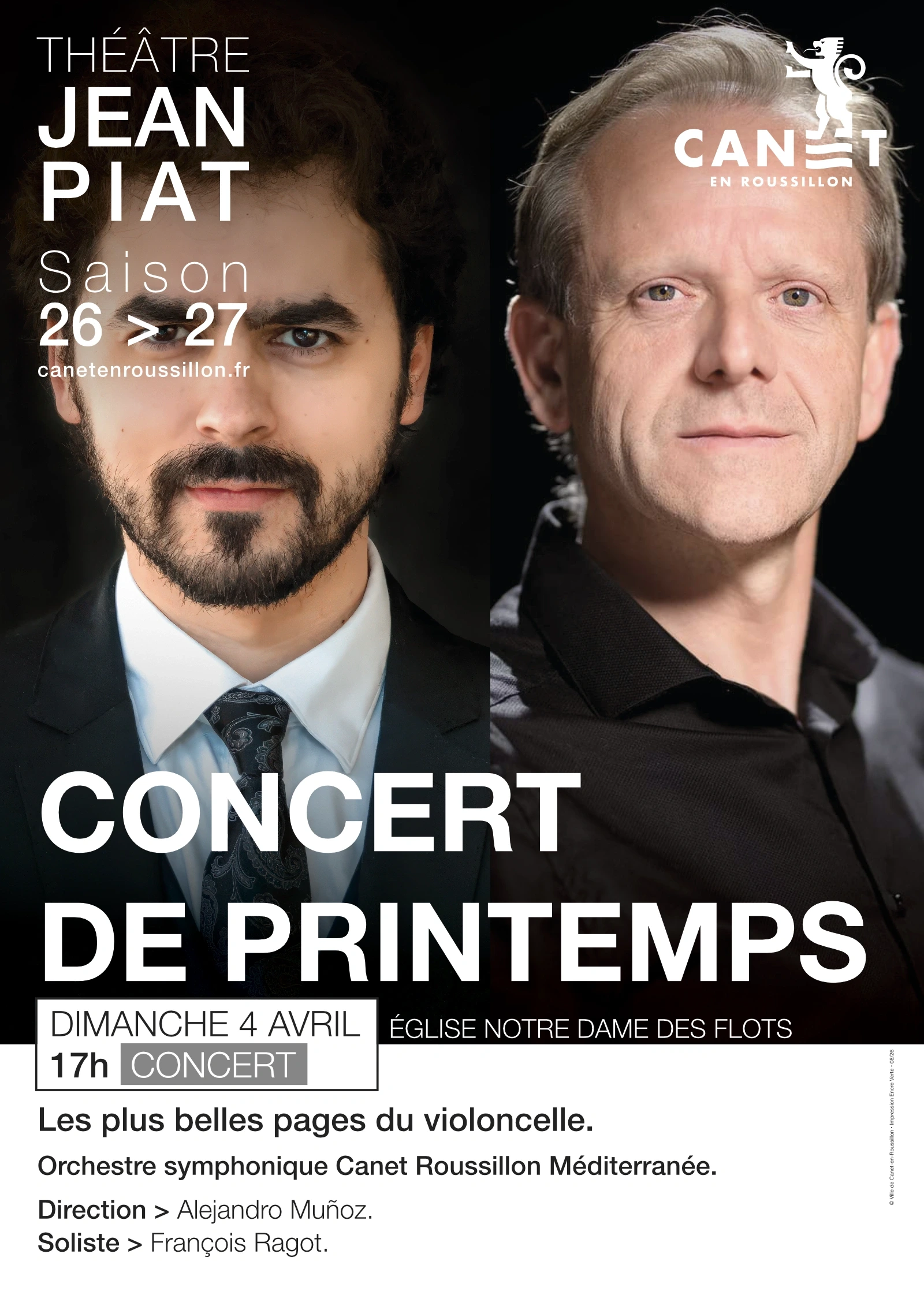 CONCERT DE PRINTEMPS - LES PLUS PAGES DU VIOLONCELLE