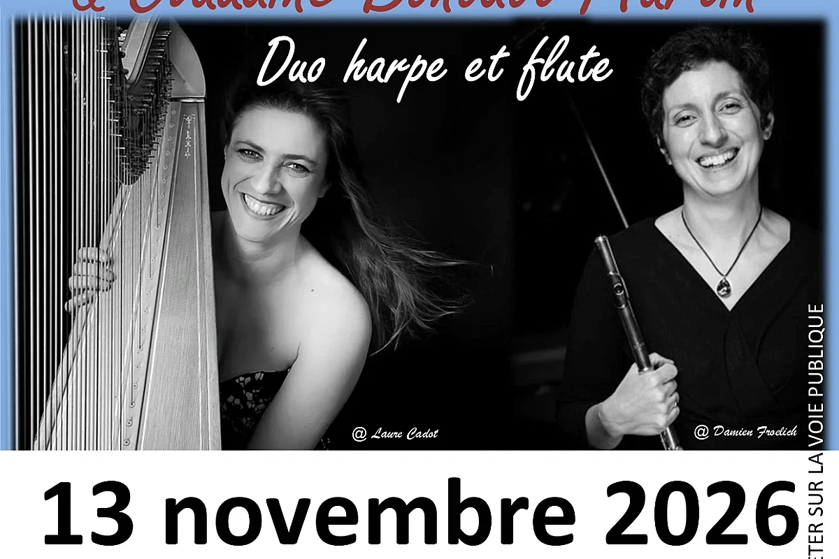 Vendredi culturels :Concert Duo harpe et flûte