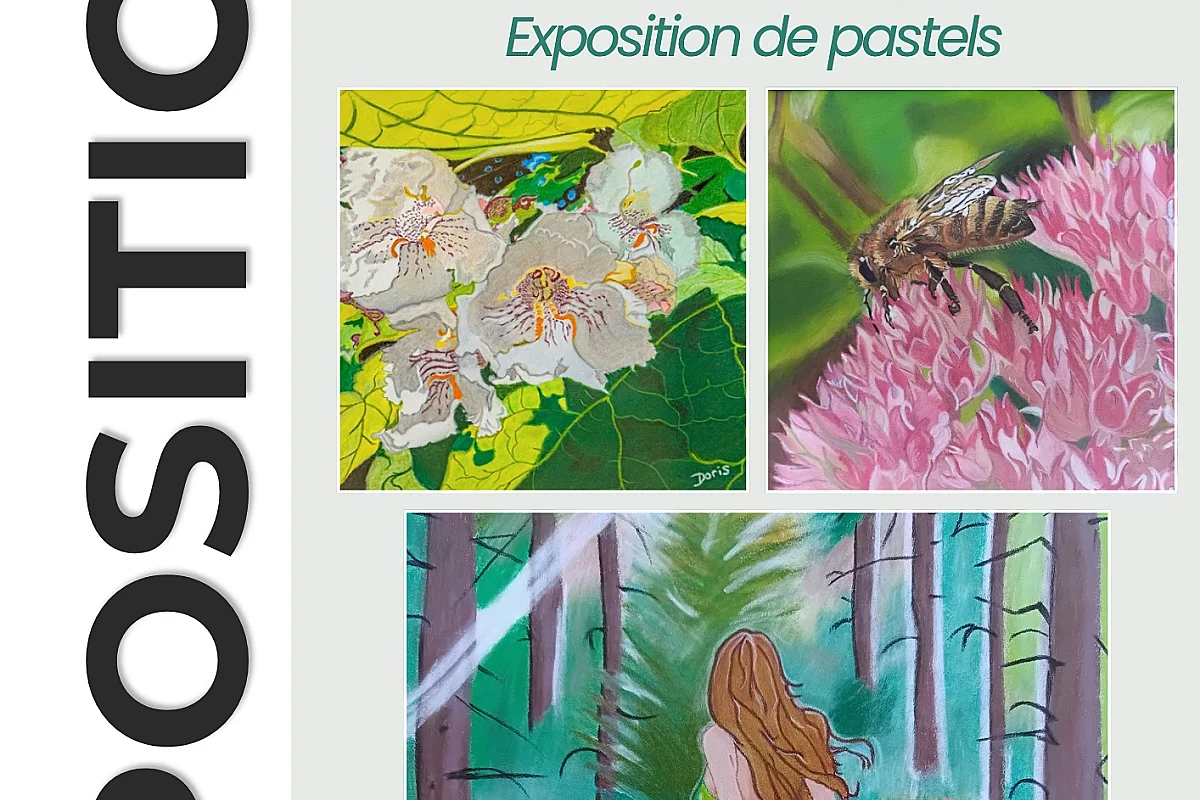 Exposition de pastels de Doris