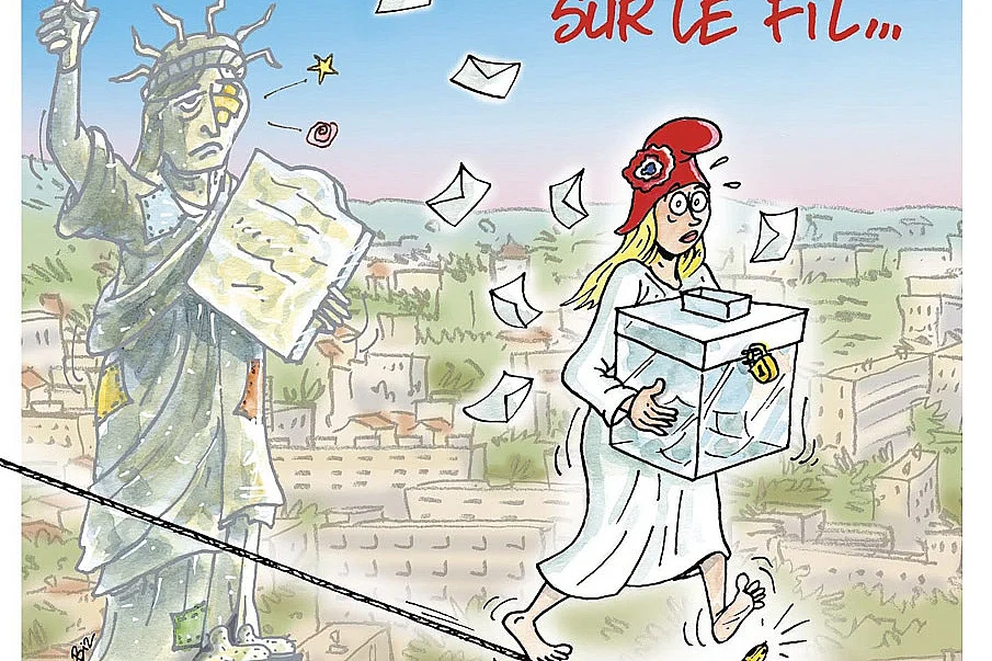 14e salon Papiers d'actu "la démocratie sur le fil"