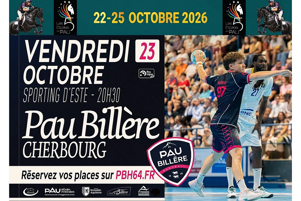 Handball Proligue - Pau Billère Handball 64 Vs Cherbourg