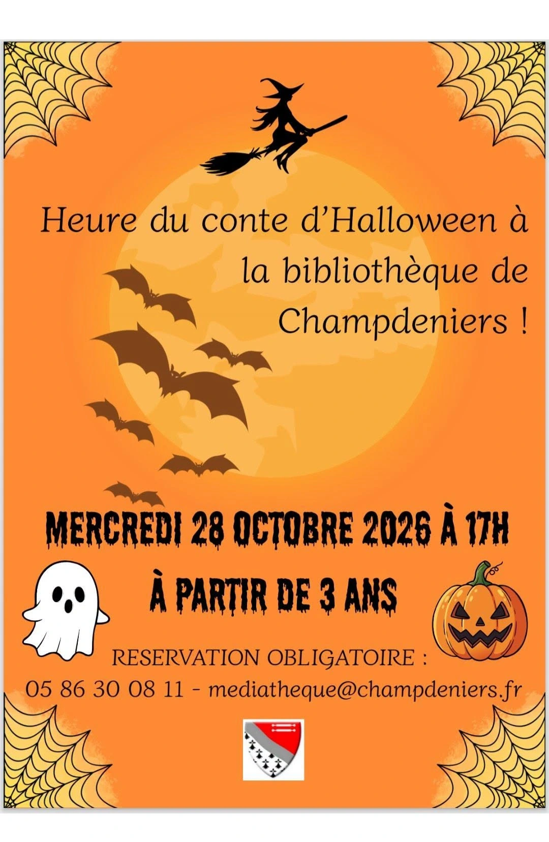 Heure du conte d'Halloween