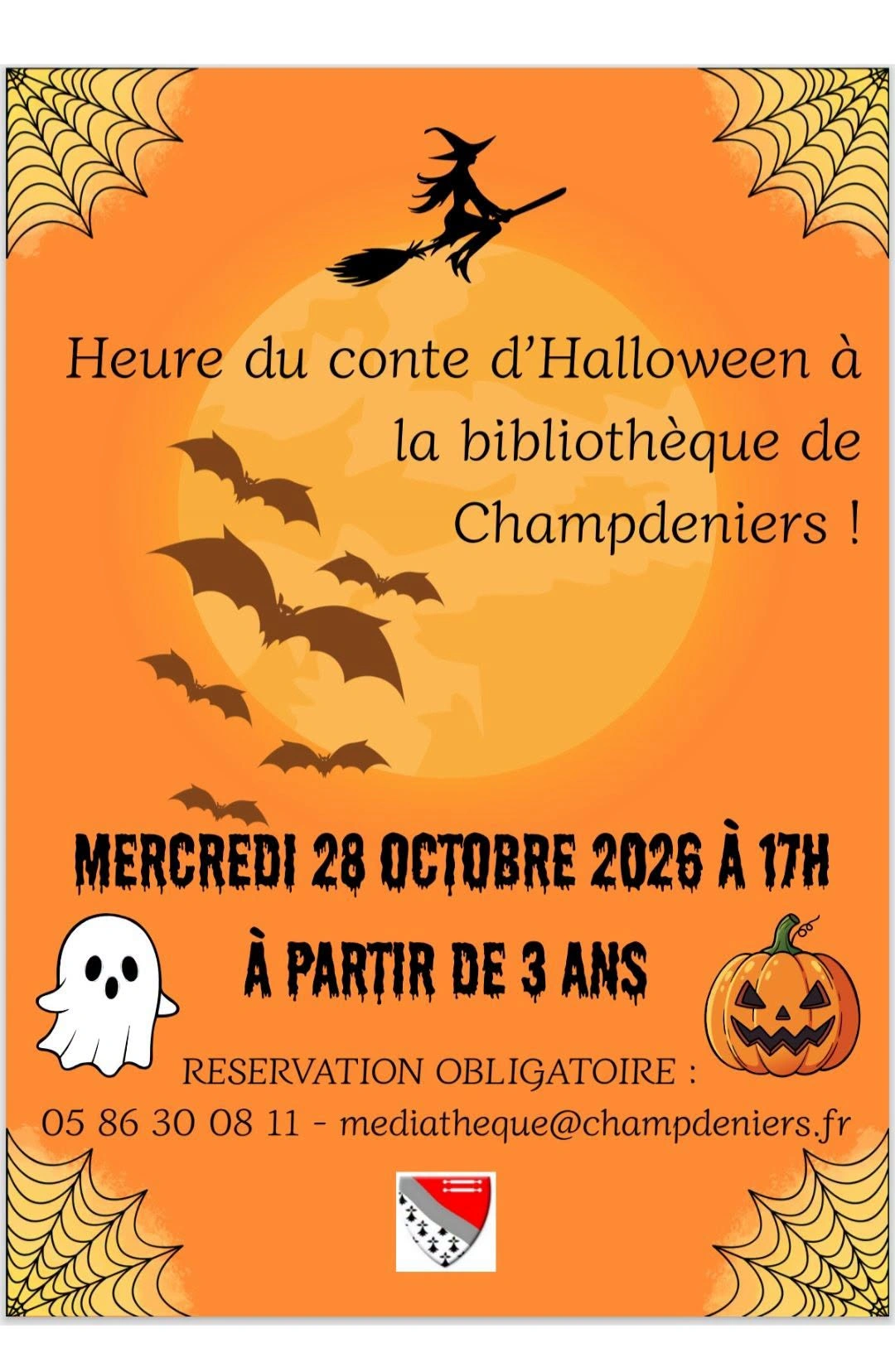 Heure du conte d'Halloween