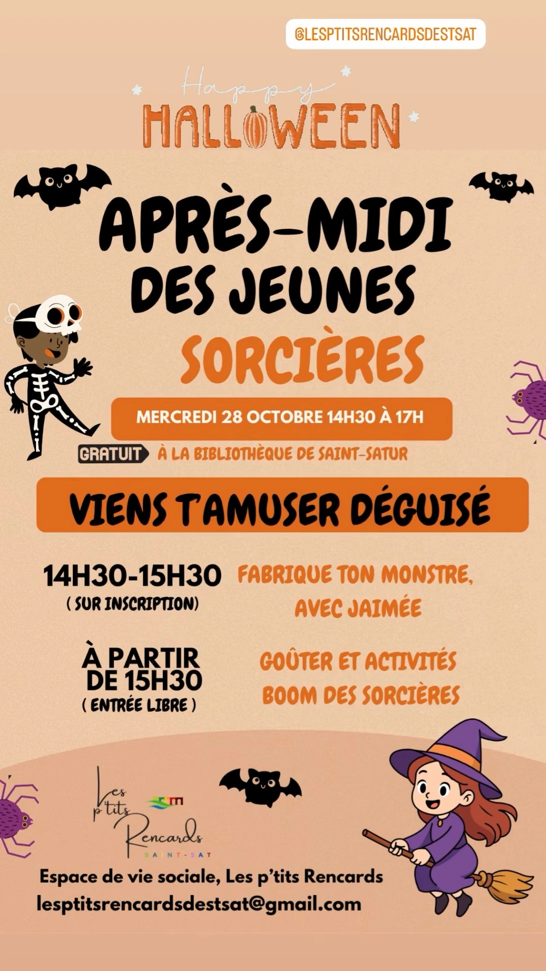 [Sortilèges en Grand Sancerrois] Ateliers et boom des jeunes sorcières