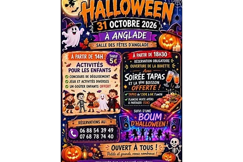 Halloween à Anglade