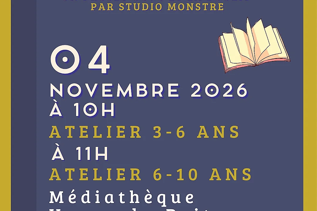 Mon livre : un parcours entre ateliers et spectacles pour les 3-10 ans