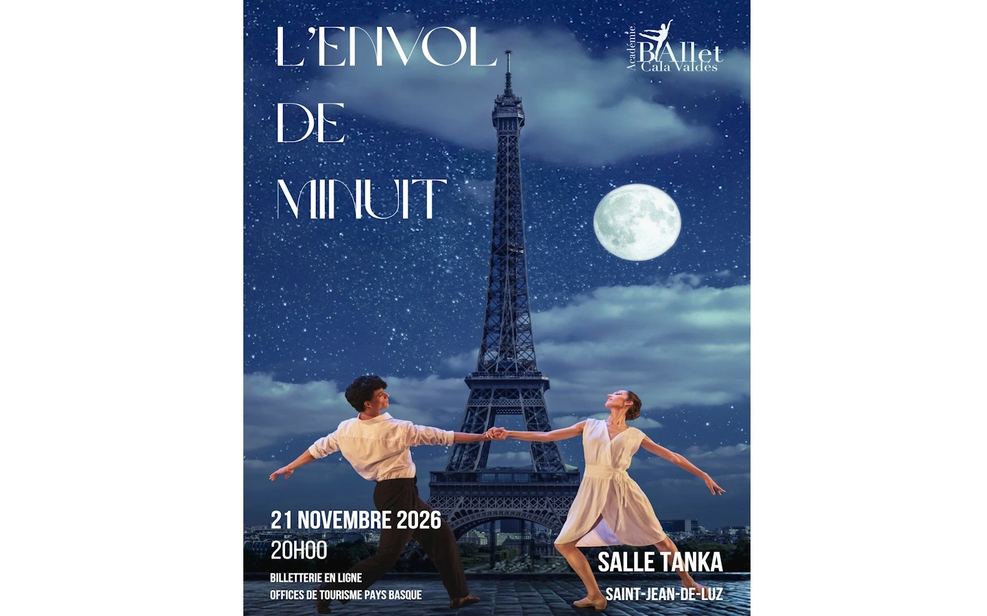 Spectacle de danse : L'Envol de Minuit