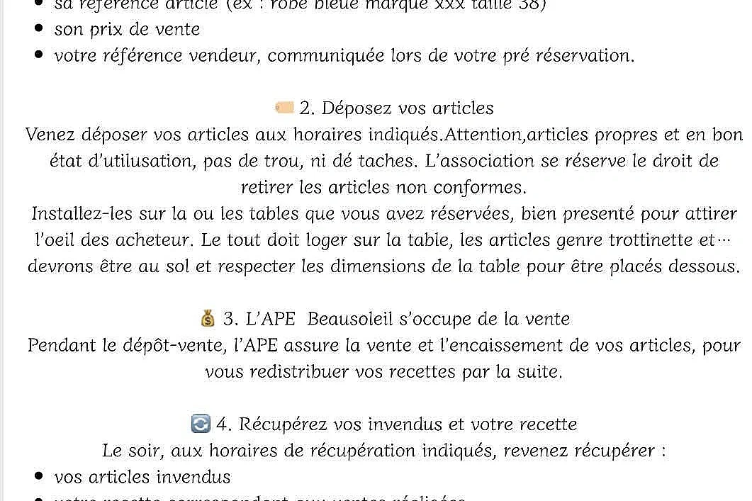 Dépot/Vente à Exireuil