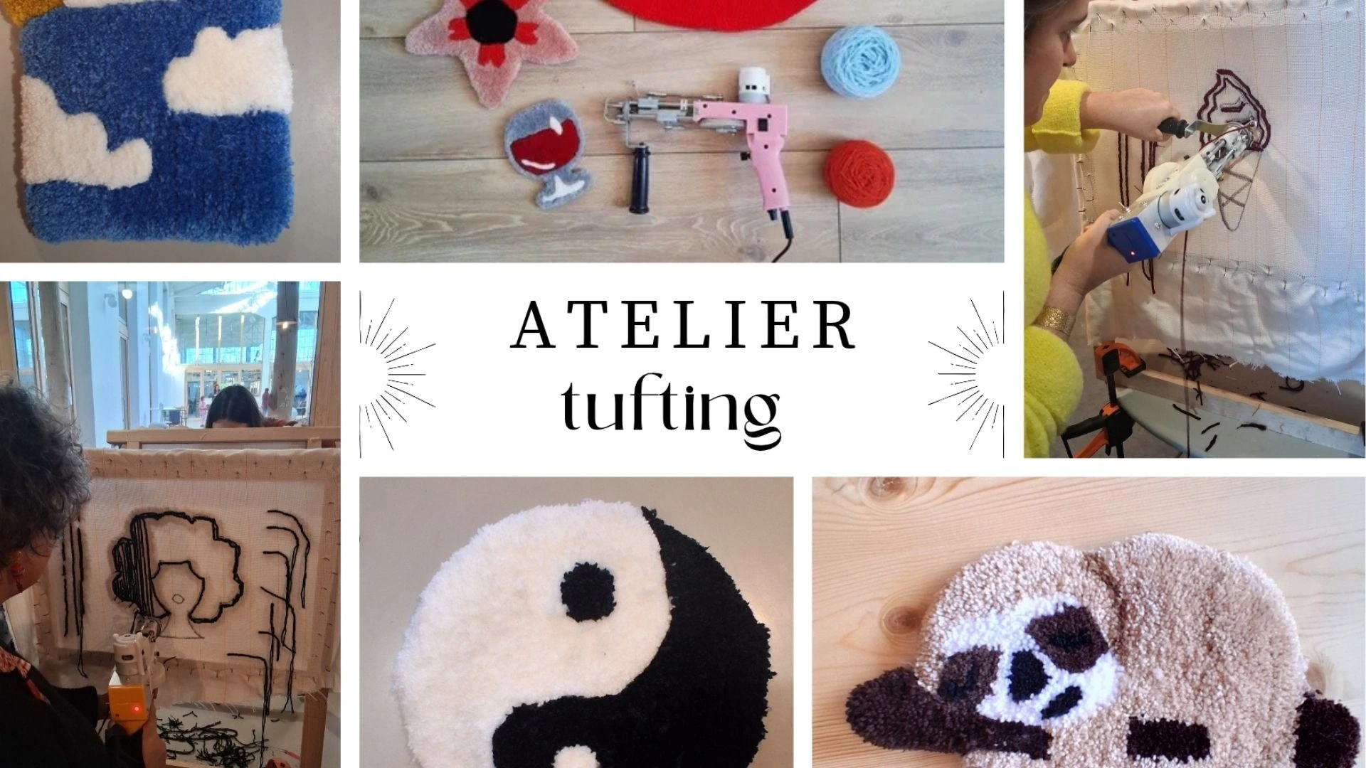 Atelier créatif : Tufting
