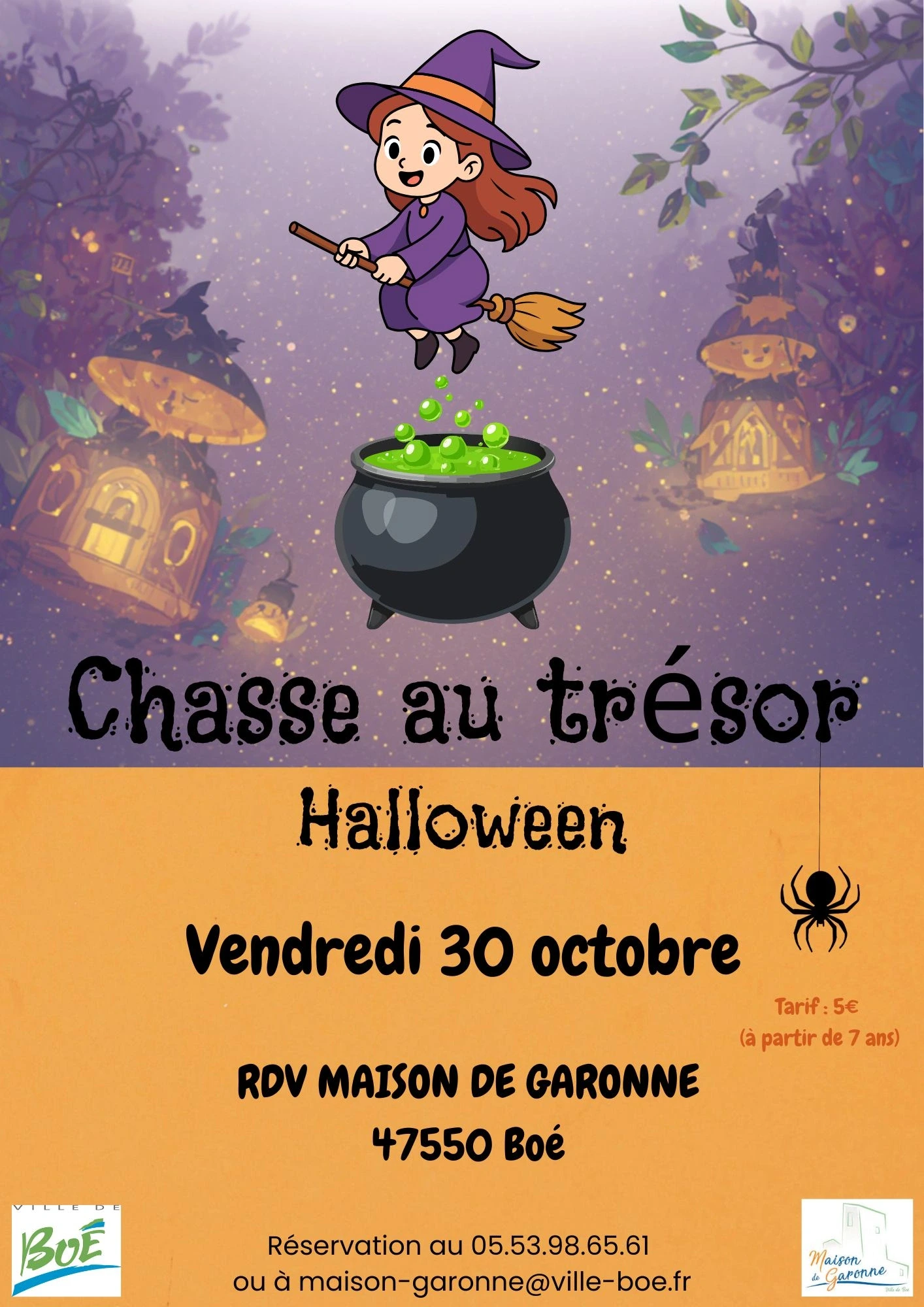 Chasse au trésor d’Halloween - jeune public