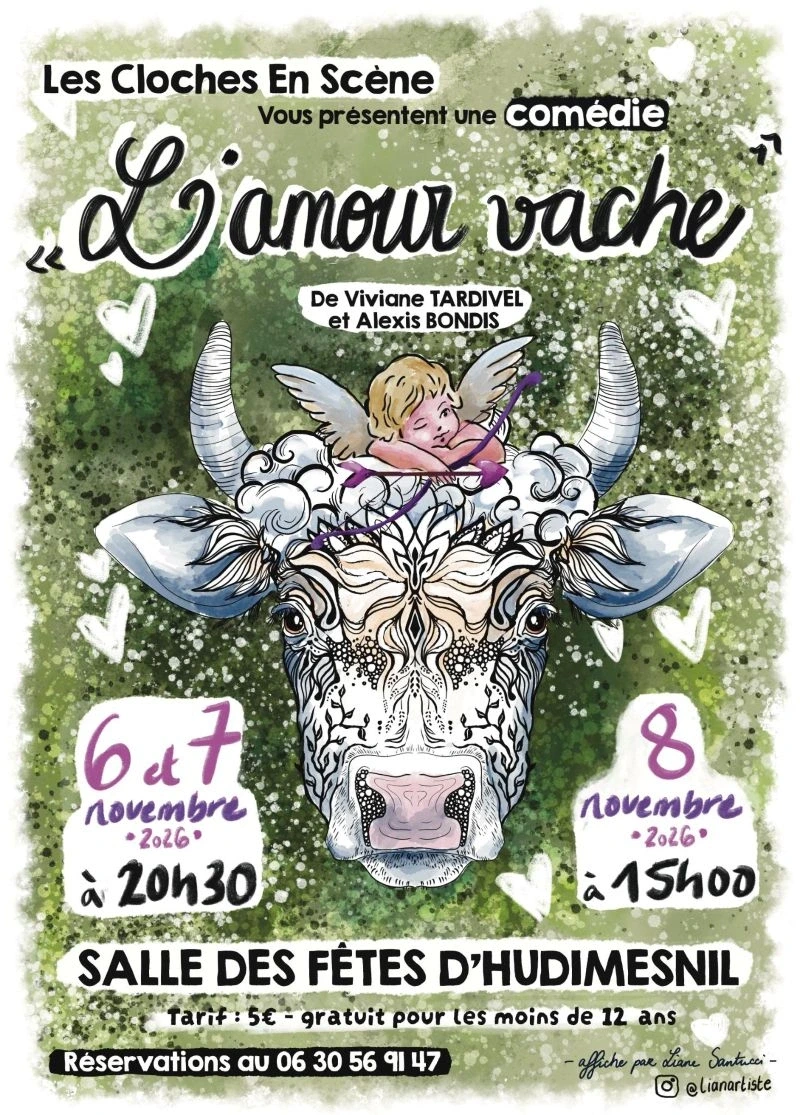 Représentation théâtrale : L'Amour Vache