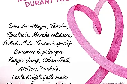 Atelier scrapbooking pour Octobre rose