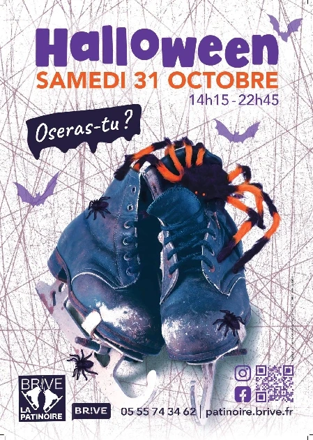 Halloween à la patinoire