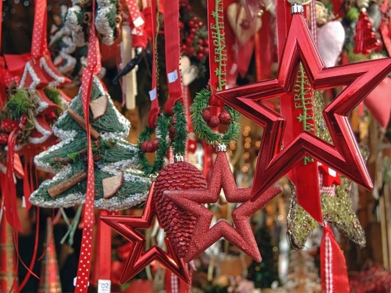 Au p'tit marché de Noël