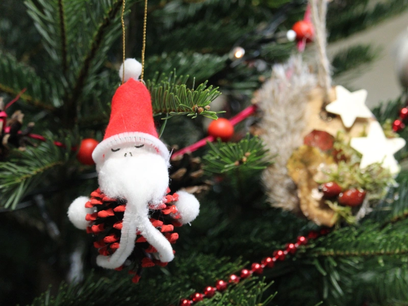 Atelier Décoration de Noël naturelle à Terres d'Oiseaux