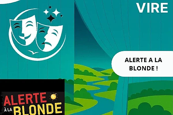 Troupes théâtrales du Val de Vire > "Alerte à la blonde !"