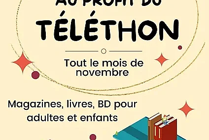 Braderie solidaire au profit du Téléthon