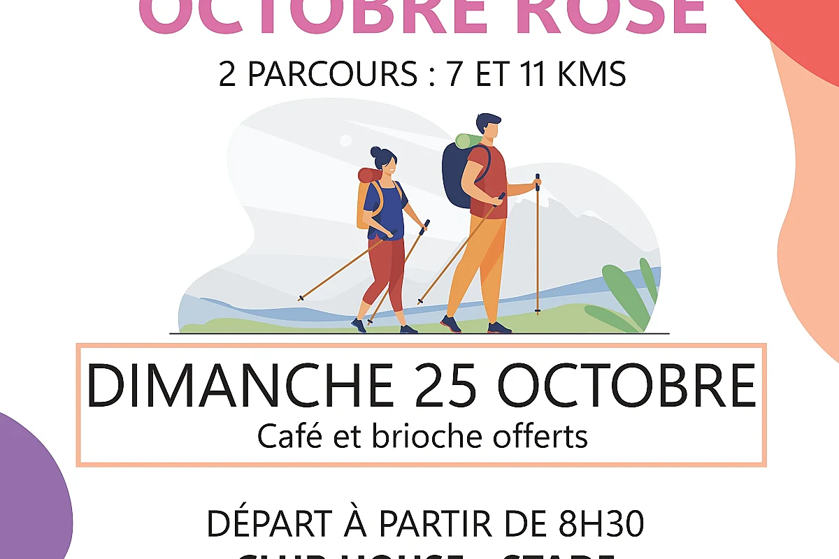 Octobre Rose - Marche rose