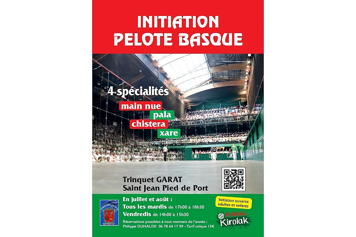Initiation à la pelote basque
