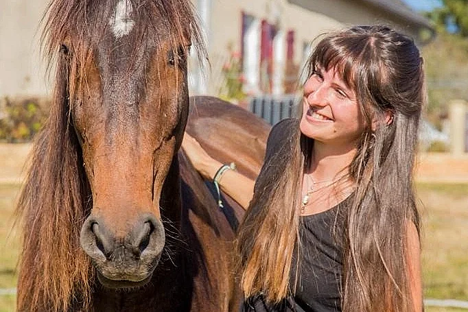 Balade à cheval autour de l'étang de Rouffiac