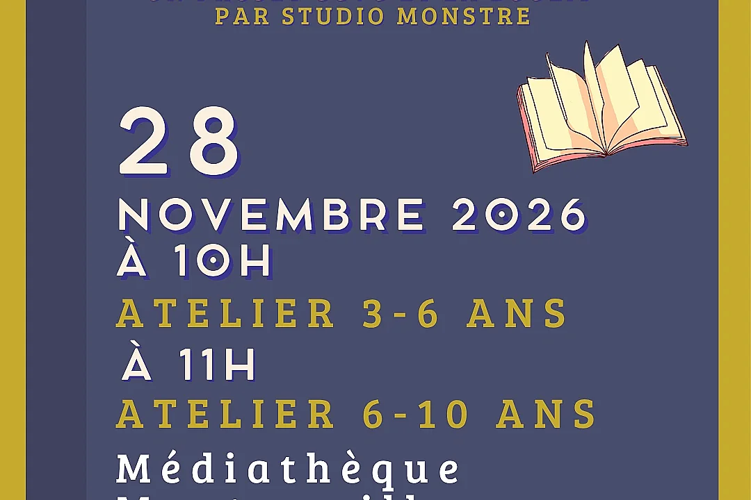 Mon livre : un parcours entre ateliers et spectacle pour les 3-10 ans
