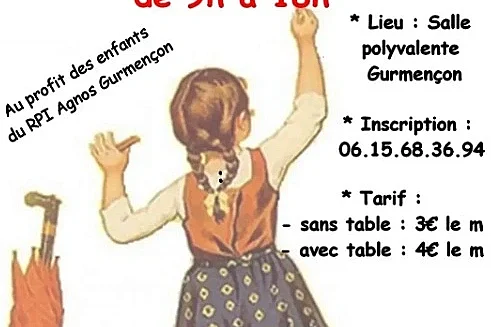 Vide grenier de l'Amicale Agnos Gurmençon
