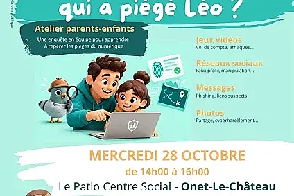 Enquête sur Internet : qui a piégé Léo ? Atelier numérique parents-enfants